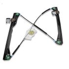 Golf 4 Front Window Mechanism + Wire (Manual) LHS 1999-2003 / Jetta 4