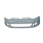 Golf 6 Front Bumper with Fog Lamp Holes 2009-2012