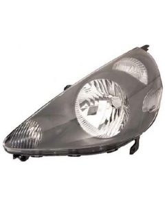 Jazz Headlamp - Left 2003-2006 (Black)