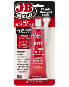 J-B Weld  Hi Temp Red Silicone Gasket Maker and Sealer