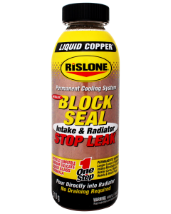 Rislone Liquid Copper Block Seal Intake Radiator Stop Leak 510g