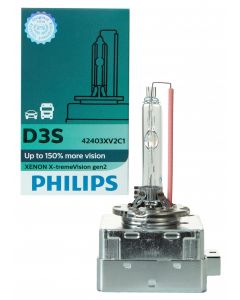 Philips D3S Xenon X-Treme Vision Gen2 Bulb - Each (GAS BULBS/XENON)