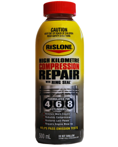 Rislone High Kilometre Compression Repair with Ring Seal 500ml