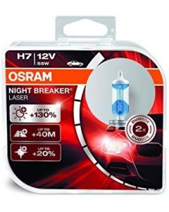 H7 Osram Nightbreaker Laser Globe Set (2 Pin)