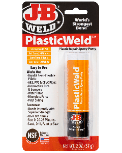 J-B WELD Plastic Weld Epoxy