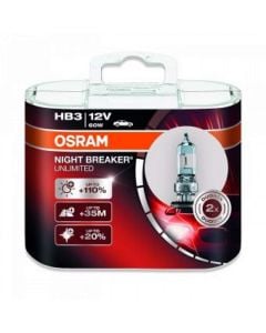 Osram HB3 Night Breaker Unlimited Globe Set