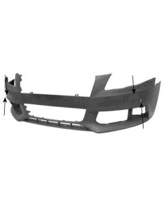 Audi A4 Front Bumper + Washer Hole+PDC Hole Primer 2012-2016 B9 Series