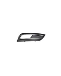 A4 B8 Front bumper Grille+Fog Lamp Hole Chrome Moulding Right 2012-2016