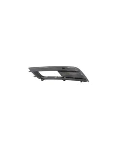 A4 B8 Front bumper Grille+Fog Lamp Hole Chrome Moulding Left 2012-2016