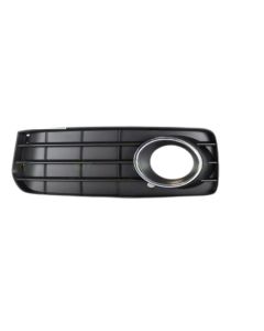 A5 Bumper Grill+ Fog Lamp Hole Left Chrome Rim Early Model 2008-2012 S5