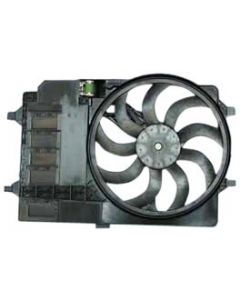 Mini Cooper Fan Assembly with Resistor 2001-2005