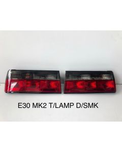 E30 Taillamp Set Diamond Smoke 1987-1991 (Plastic Bumper)