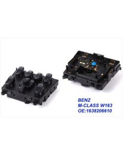 MERCEDES M-CLASS W163 WINDOW SWITCH, F+RL/RH 4PC 98-04