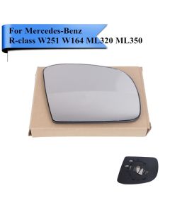 Mercedes W164 Door Mirror Glass + Heater Sensor Right Side 2005-2008 Pre Facelift