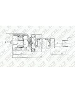 Bantam Inner CV Joint Right (Sold as each)