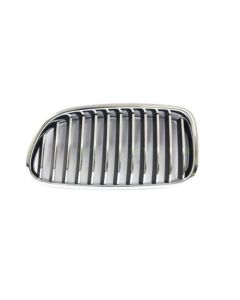 BMW 5 Series F10 Grille Chrome/Black+Chrome Frame LH Early Model, P1 10-13