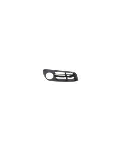 BMW 5 Series F10 Front Bumper Grille, +Fog Lamp Hole, RH Luxury Late Model, P3 13-17