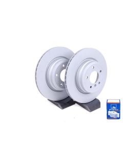 E90 REAR DISC SET 330I/330D ORIGINAL ATE 2005-