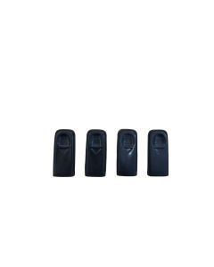 Door Knob Toyota Mazda Set of 4 Black