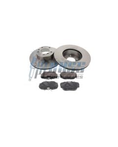 E30 Front Brake Pad & Disc Set (Ferodo)