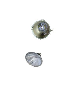 E30 Inner Head Lamp - Left  (Chrome Bumper)  1983-1986