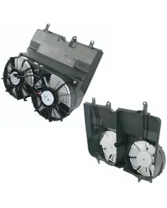 Toyota Quantum 2.5 D4D 2.7 Radiator Fan Twin Set With Shroud 2005 - 2019 