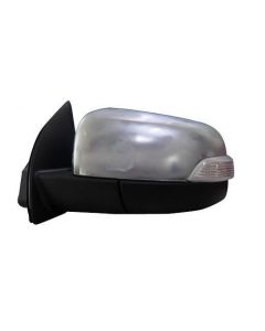 Ford Ranger 3 T6 Front, Left Door Mirror with Indicator (Electric) Chrome 2011-2018