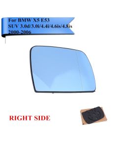 Bmw X5 Door Mirror Glass RIGHT SIDE E53 2000-2006