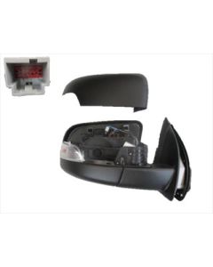 Ford Ranger Door Mirror+Lamp+Auto Fold, Electric, Black, Wildtrak, Right, Mid Model, 2015-2023