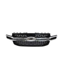 Ford Ranger MK5 Grille Black + Chrome Moulding XLT 2023-
