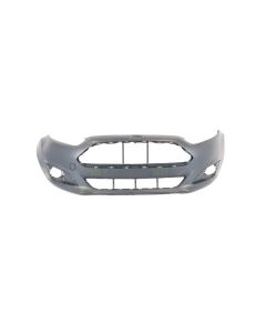 Ford Fiesta Front Bumper+Fog Lamp Hole, 2013-2018