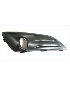 Ford Fiesta Front Bumper Grille + Foglamp Hole+Chrome Rim Right 2013-2018