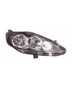 Fiesta4 Head Lamp +Mot Elec BK Halogen RH 09-