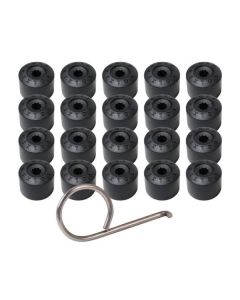Polo vivo golf 4 5 6 7 Wheel nut caps 20pc with tool
