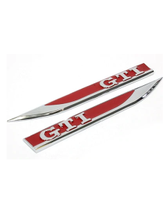 GTi Fender Badge (Red)