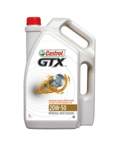 CASTROL GTX 20W50 5L OIL 