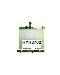 I10 Radiator 1.1Plastic & Aluminum Brazed Automatic 2008-2018