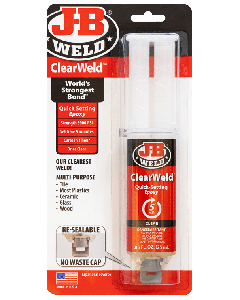 J-B Weld ClearWeld - Syringe - 25ml