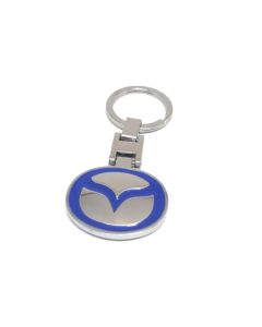Mazda Keyring Metal (Blue Detail)