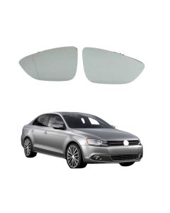 Mirror glass L +R Jetta 6 Set