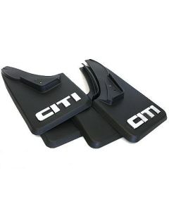 Golf 1 MudFlap Set (White Citi) (Set of 4)