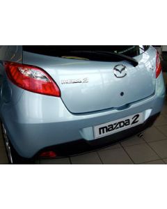 Mazda 2 Rear Bumper + Spoiler HBK Plain 2007-2014