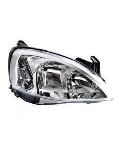 Corsa Headlamp Elec/Man Right 2002-2006