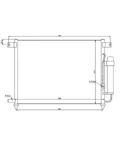 Aveo Condensor 1.5 2003-2008 (5 Door)