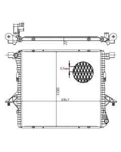 Amarok Radiator Diesel 2010-2017