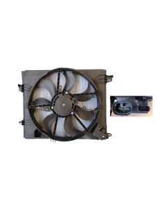 Renault Megane Fan Assembly Radiator+Aircon, 1.6/1.2T/1.6T/1.8T 2016-2021