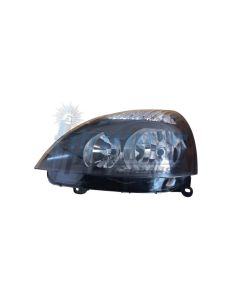 Clio Headlamp LH 2001-2005 Black