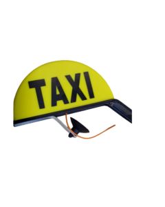 Taxi Sign Half Moon