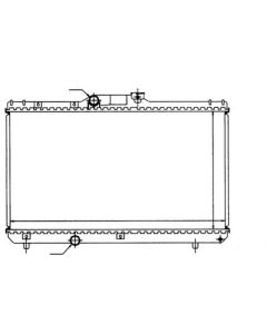 Corolla AE100/111 Radiator 1996-2002