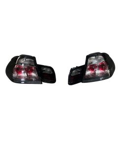 E46 Tail Lamp Set 4 Piece Smoked Inner and Outer Complete